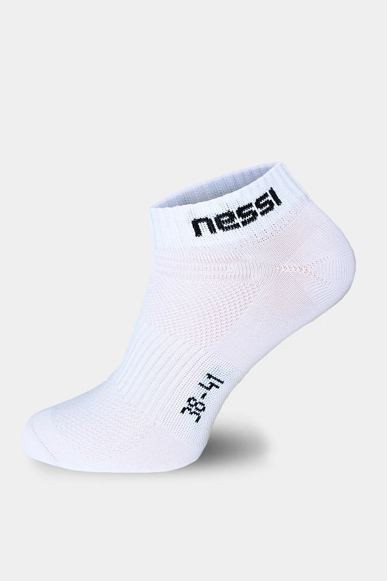 Basic breathing Short Socks Road S White - packshot