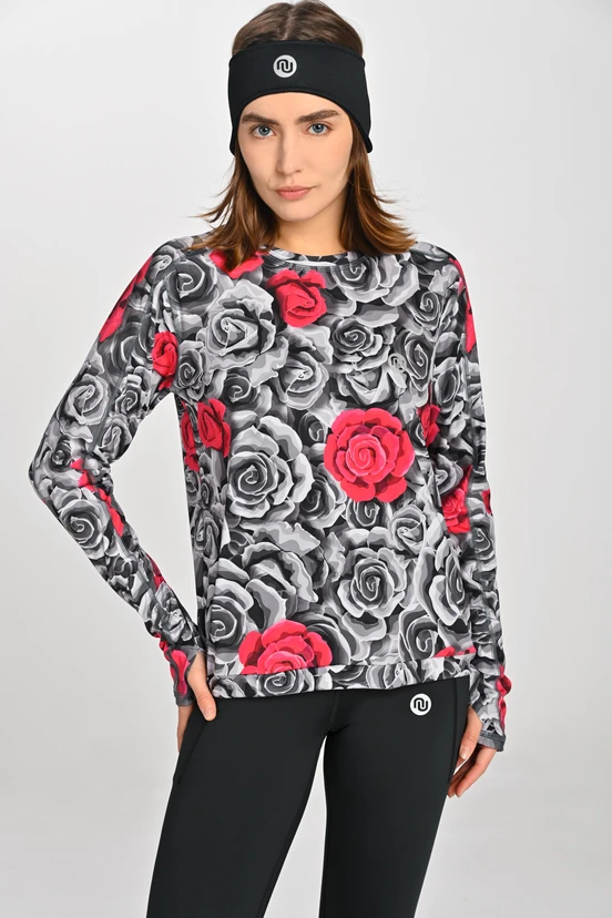 Blouse Basic Ornamo Roses - packshot