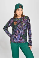 Blouse Basic Purple Ling - packshot