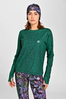 Bluza Basic Melange Fern Green - packshot