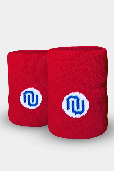 Cotton wristband 2 pcs Red