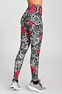 Insulated running leggings Dynamic Ornamo Roses - packshot