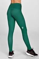 Legginsy ocieplane Dynamic do biegania Fern Green - packshot