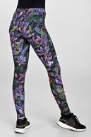 Legginsy regular Dynamic do biegania Purple Ling - packshot