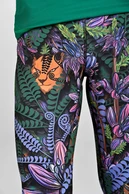 Legginsy regular Dynamic do biegania Purple Ling - packshot