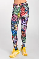 Regular Running Leggings Dynamic Mosaic Fern - packshot