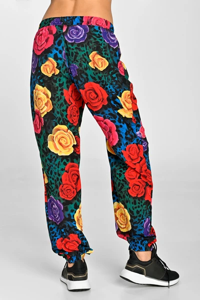 Women's loose sweatpants Selva Roses Cobalt