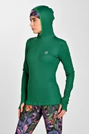 Termoaktywna bluza z kapturem Fern Green - packshot