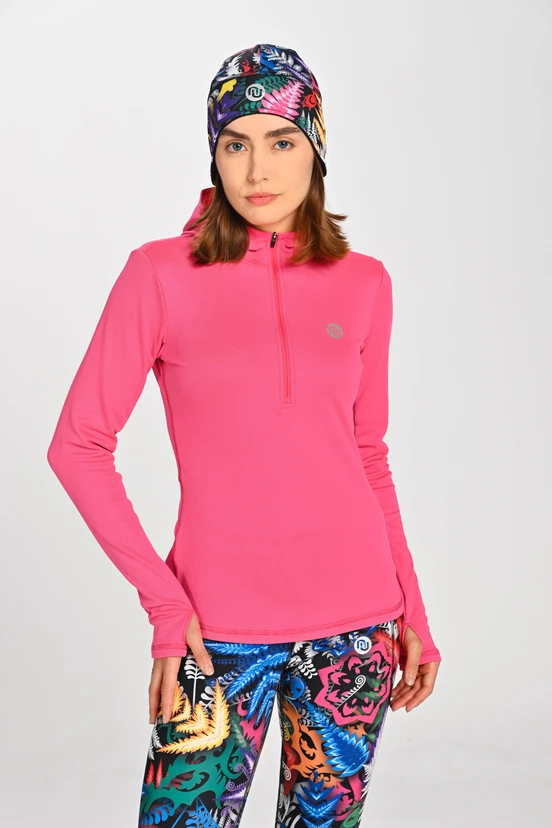 Thermoactive hoodie GloPink - packshot