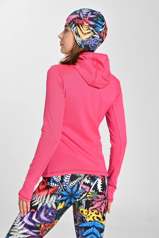 Thermoactive hoodie GloPink - packshot