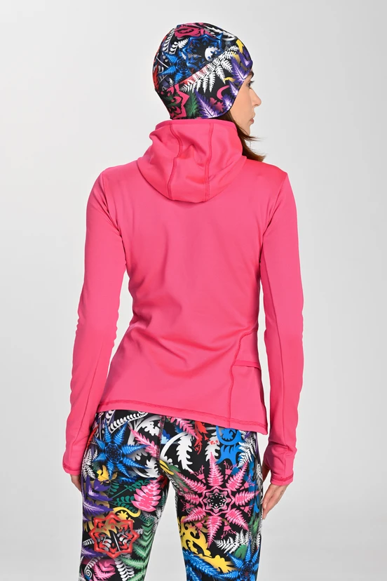 Thermoactive hoodie GloPink - packshot