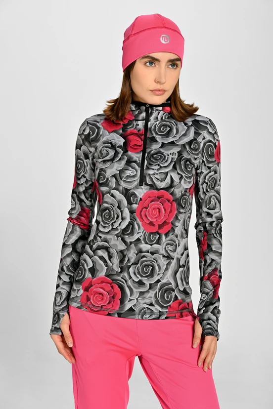 Thermoactive hoodie Ornamo Roses - packshot