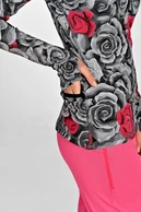 Thermoactive hoodie Ornamo Roses - packshot