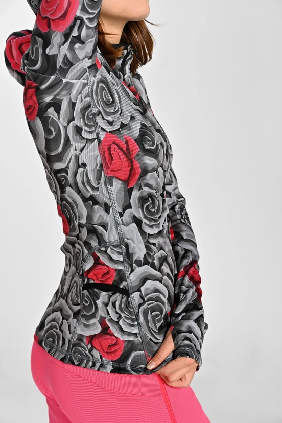 Thermoactive hoodie Ornamo Roses - packshot