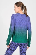 Blouse Basic Melange Verde-Viola - packshot