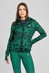 Bluza rozpinana premium z kapturem Ornamo Verde