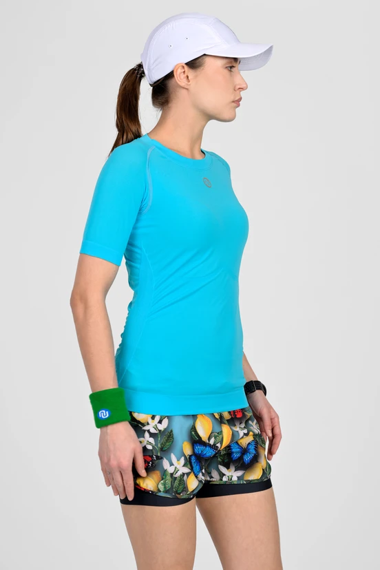 Breathable Short Sleeve Shirt Ultra Turquoise - packshot