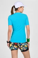 Breathable Short Sleeve Shirt Ultra Turquoise - packshot