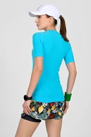 Breathable Short Sleeve Shirt Ultra Turquoise - packshot