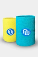 Cotton wristband 2 pcs Turquoise-Yellow - packshot