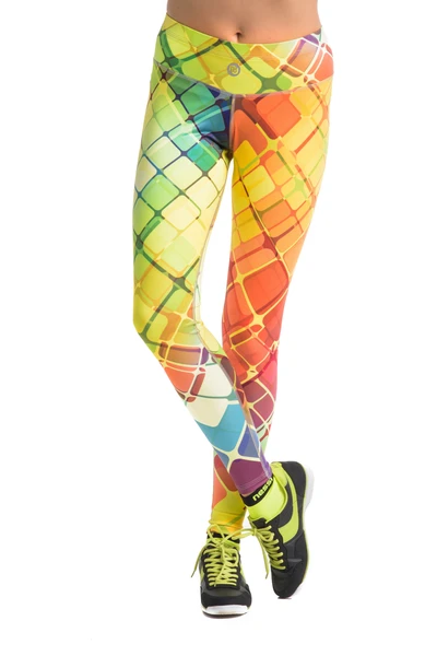 Kolorowe Legginsy Colored Net - OSLK-01 - Sample