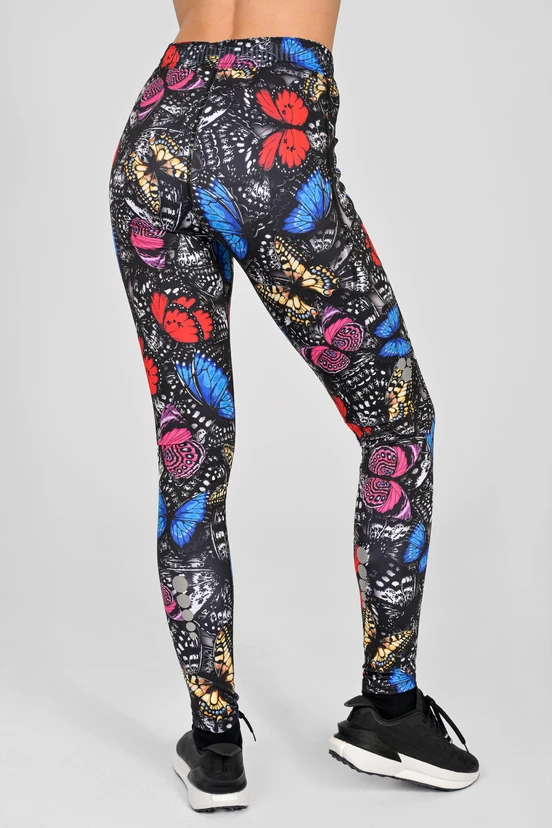 Dual Space leggings with side pockets Butterfly - packshot