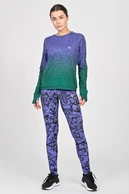 Halenka Basic Melange Verde-Viola - packshot