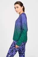 Halenka Basic Melange Verde-Viola - packshot