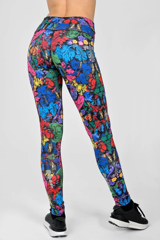 Leggings regular with waistband Pro Mosaic Ritmo - packshot