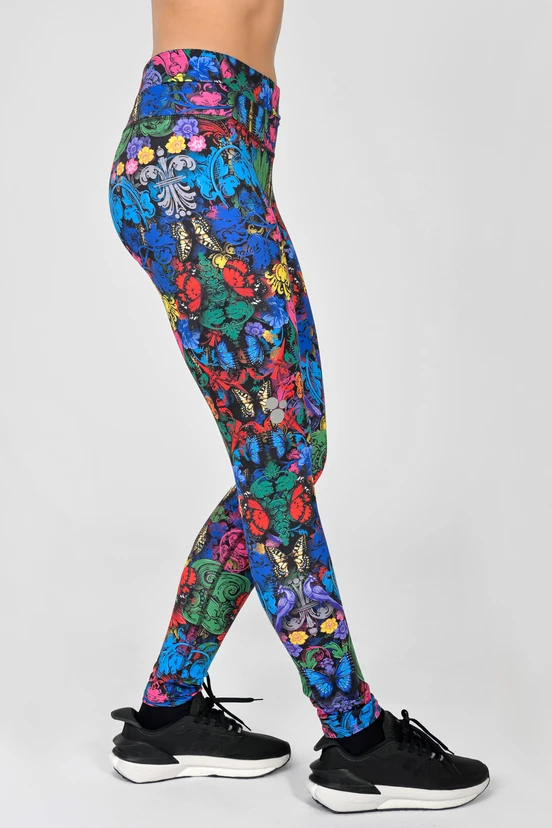 Leggings regular with waistband Pro Mosaic Ritmo - packshot