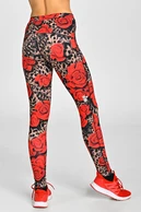 Legginsy regular Dynamic do biegania Selva Roses - packshot