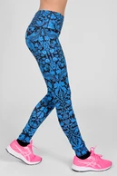 Legginsy regular z pasem Basic Ornamo Azzurro - packshot