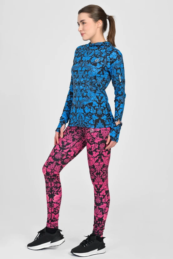 Legginsy regular z pasem Basic Ornamo Rosa - packshot