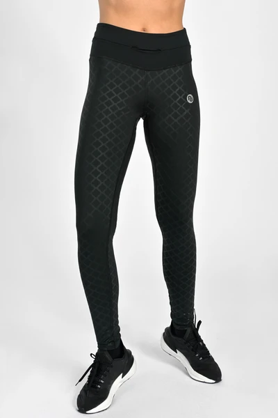 Legginsy regular z pasem Pro Shiny Black