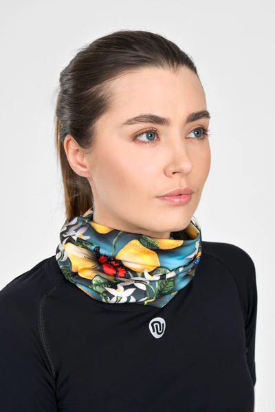 Multifunctional sports snood Limone