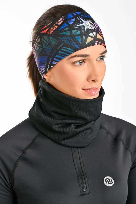 Multifunctional thermoactive snood Black - packshot