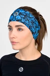 Sports headband Ornamo Azzurro