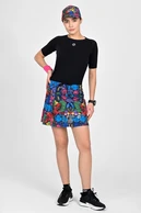 Pleated sport skirt with leggings Mosaic Ritmo - packshot