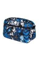 Quilted cosmetic bag Mosaic Fern Blue - packshot