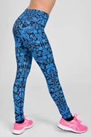 Regular leggings with waistband Basic Ornamo Azzurro - packshot