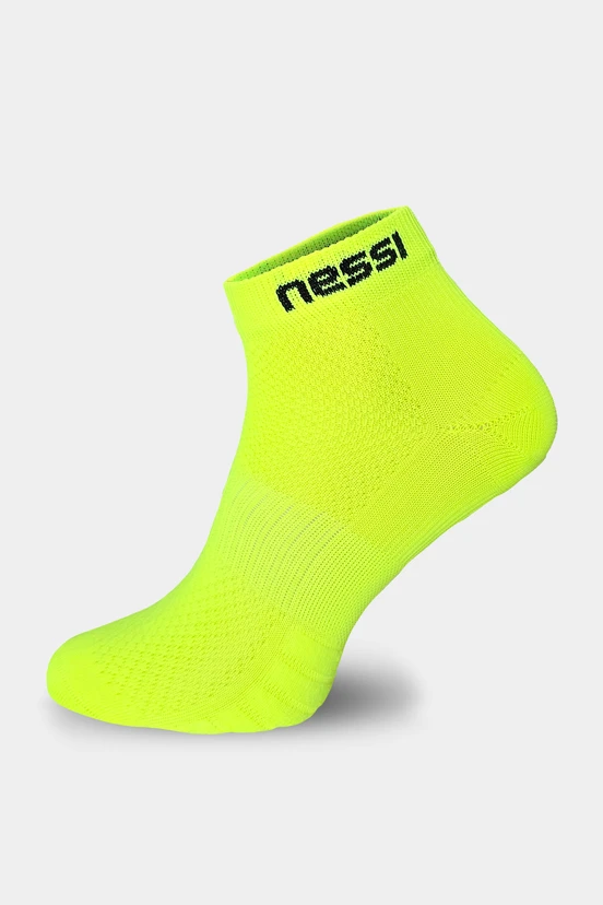 Seamless breathable socks Neo Yellow - packshot