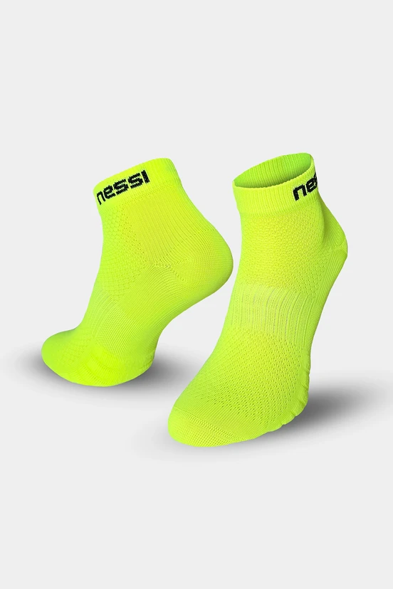 Seamless breathable socks Neo Yellow - packshot