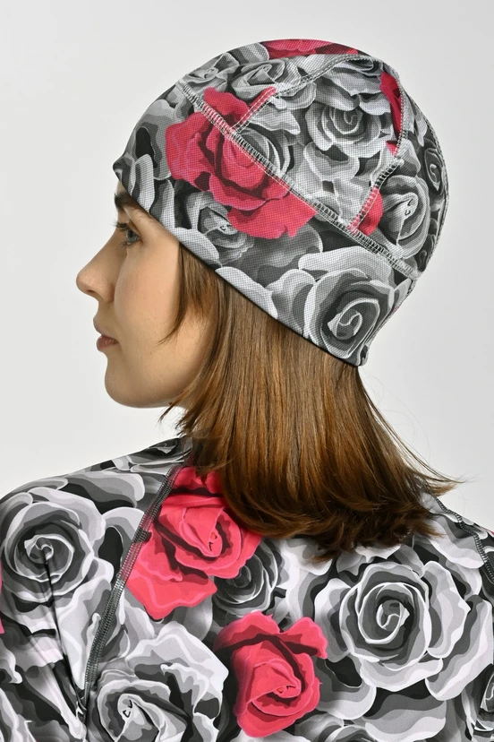 Short insulated hat Ornamo Roses - packshot