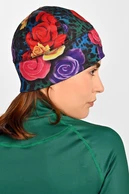 Short insulated hat Selva Roses Cobalt - packshot