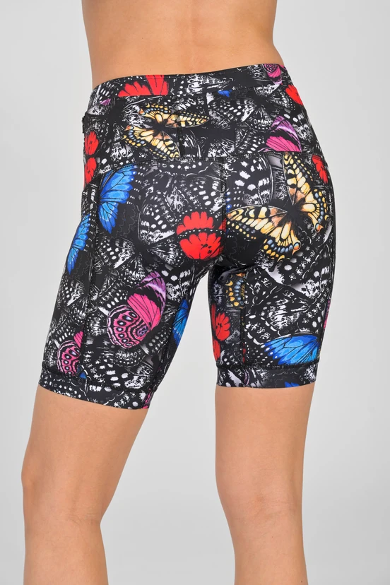 Short leggings with stabilizing tapes Butterfly - packshot