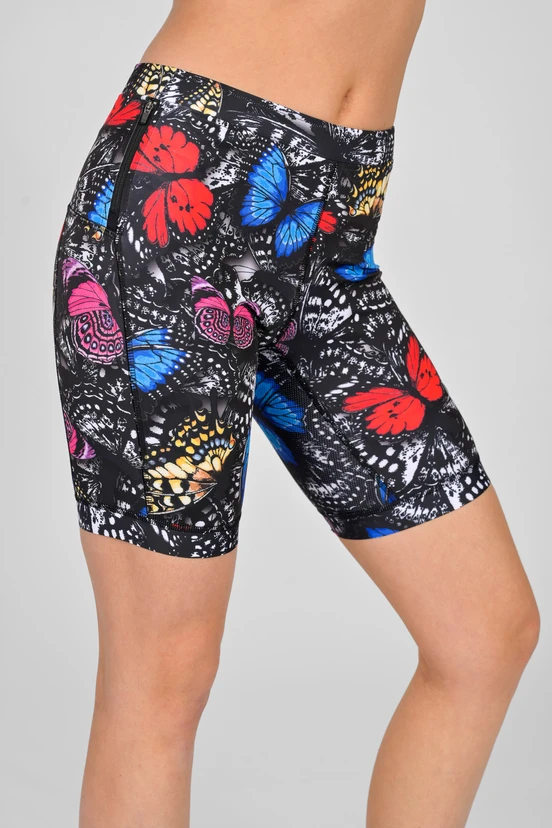 Short leggings with stabilizing tapes Butterfly - packshot