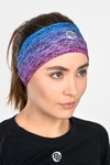 Sports headband Melange Azzurro-Rosa