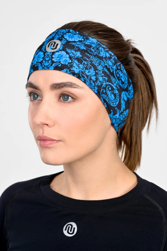 Sports headband Ornamo Azzurro - packshot