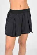 Women's sports shorts with leggings Black - packshot