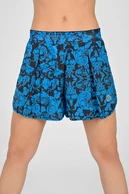 Women's sports shorts with leggings Ornamo Azzurro - packshot